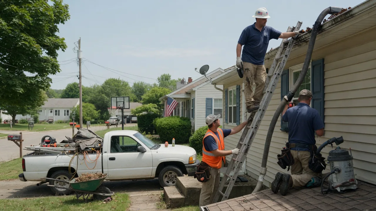 Gutter Installation in South Vienna, OH near me